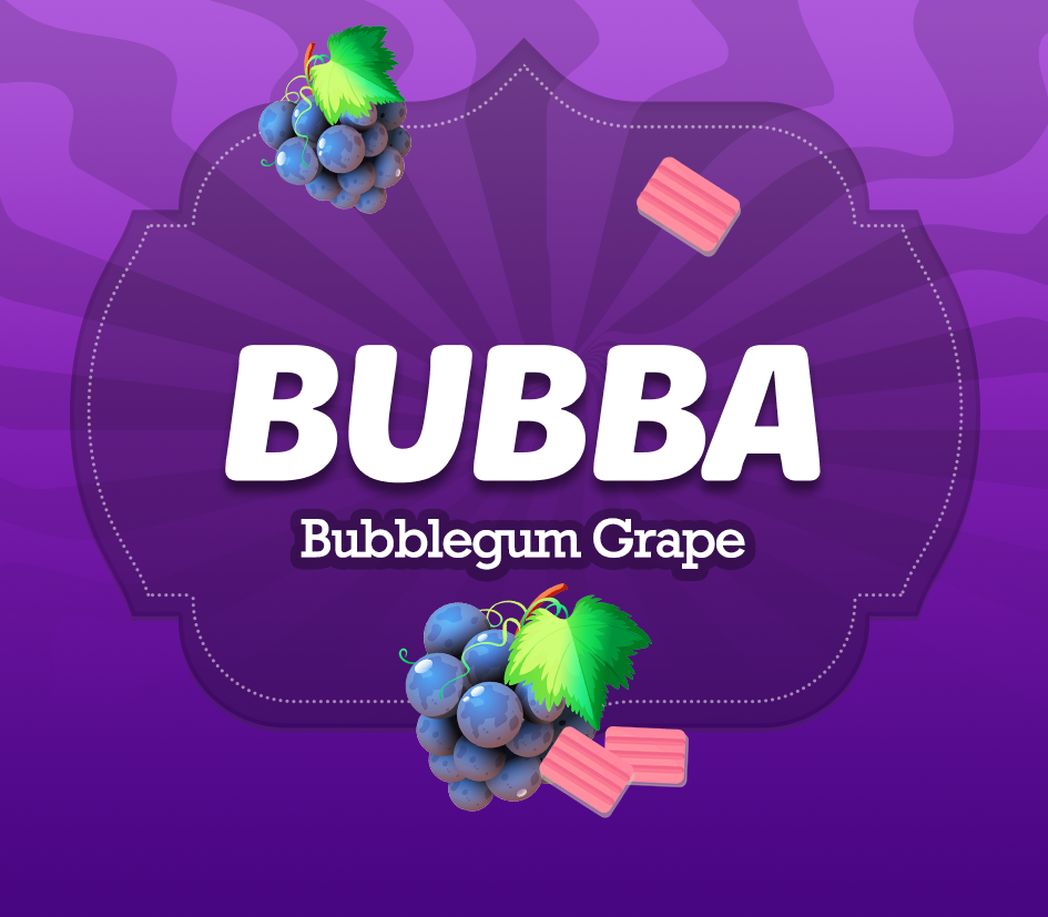 BUBBA - Bubblegum Grape, VAPR LABS
