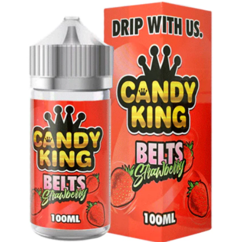 Strawberry Belts by Candy King eLiquids (USA), Candy King