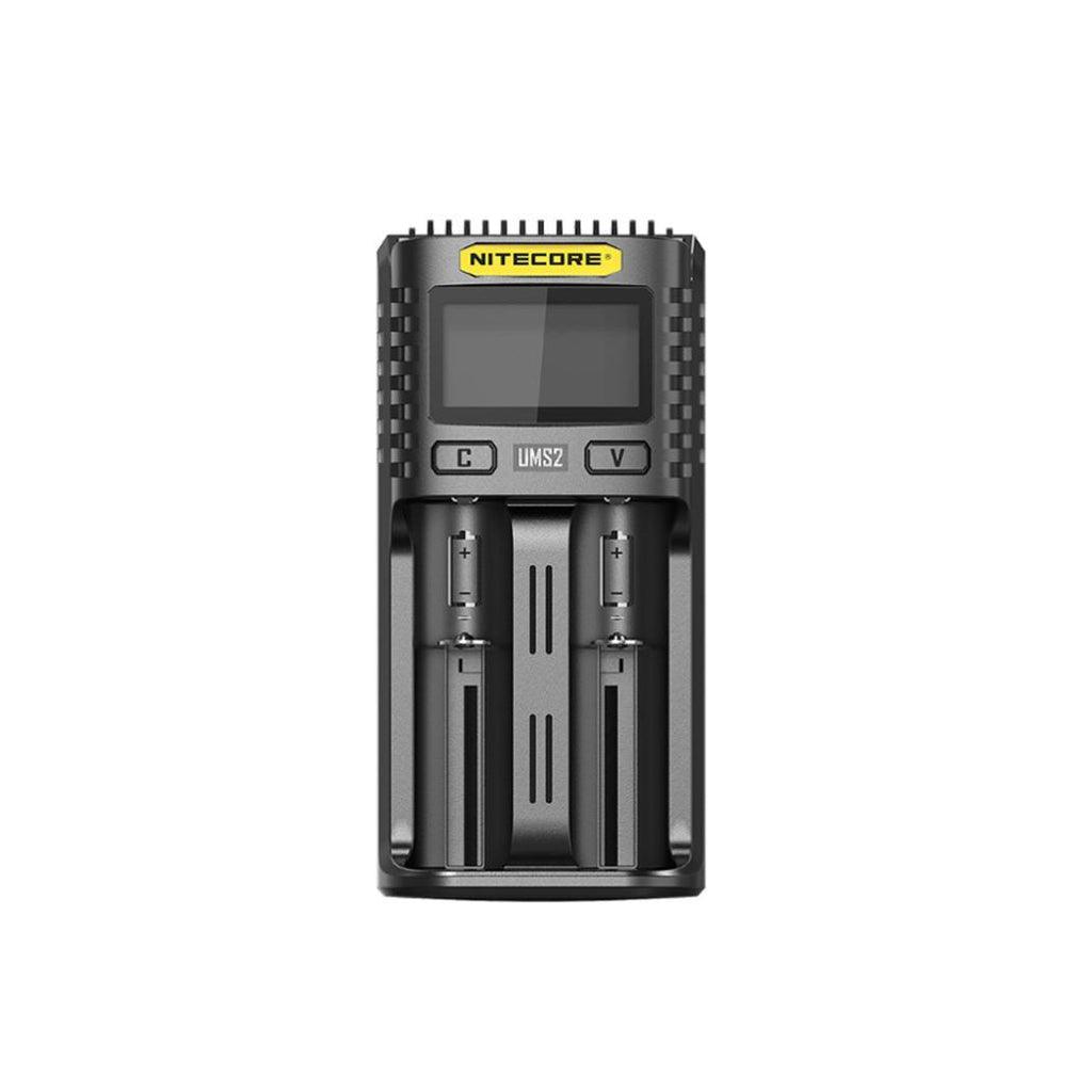 Nitecore UMS2 Dual Slot Intelligent Charger (USB Powered), [product_vandor]