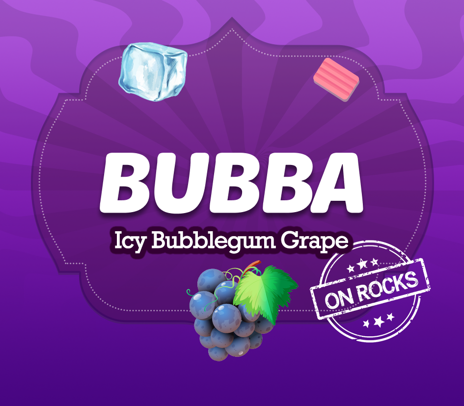 BUBBA on the Rocks - Bubblegum Grape