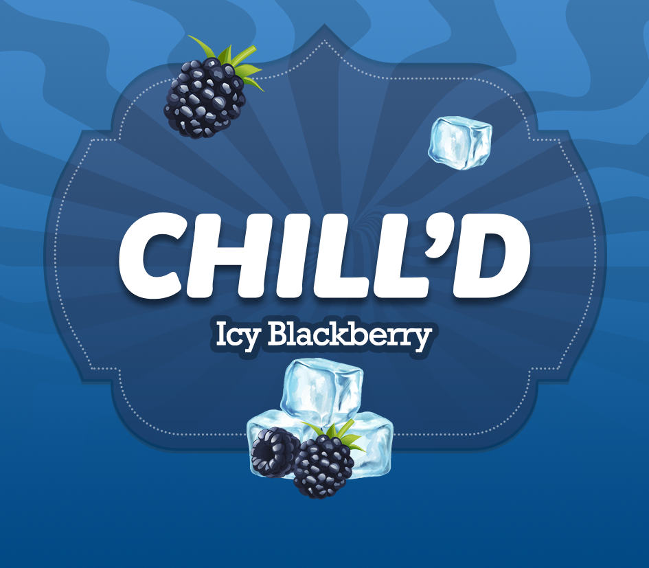CHILL'D - Icy Blackberry, VAPR LABS