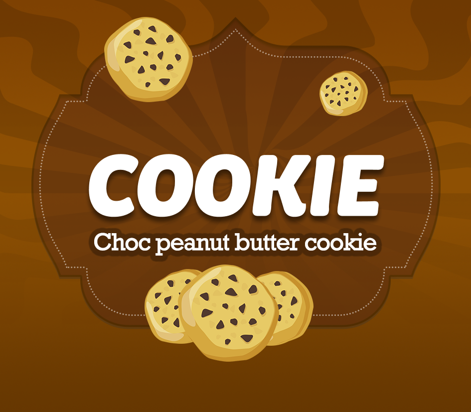 COOKIE -Choc Peanut Butter Cookie