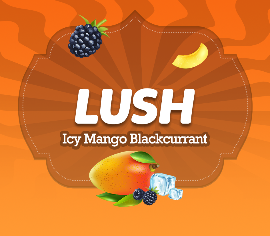 LUSH - Icy Mango and Blackcurrant