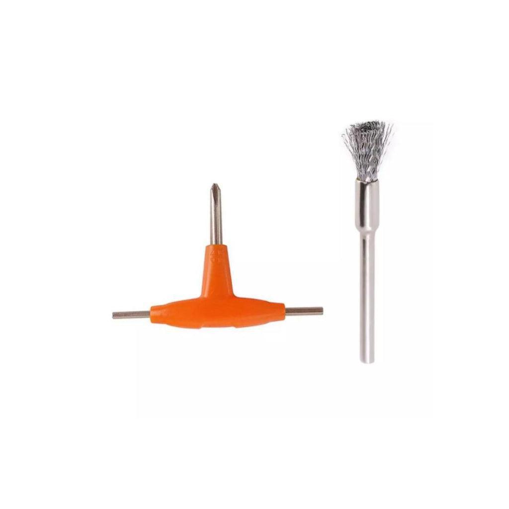 Mini Vape Coil Cleaning Brush with T Shaped Screwdriver Tool, [product_vandor]