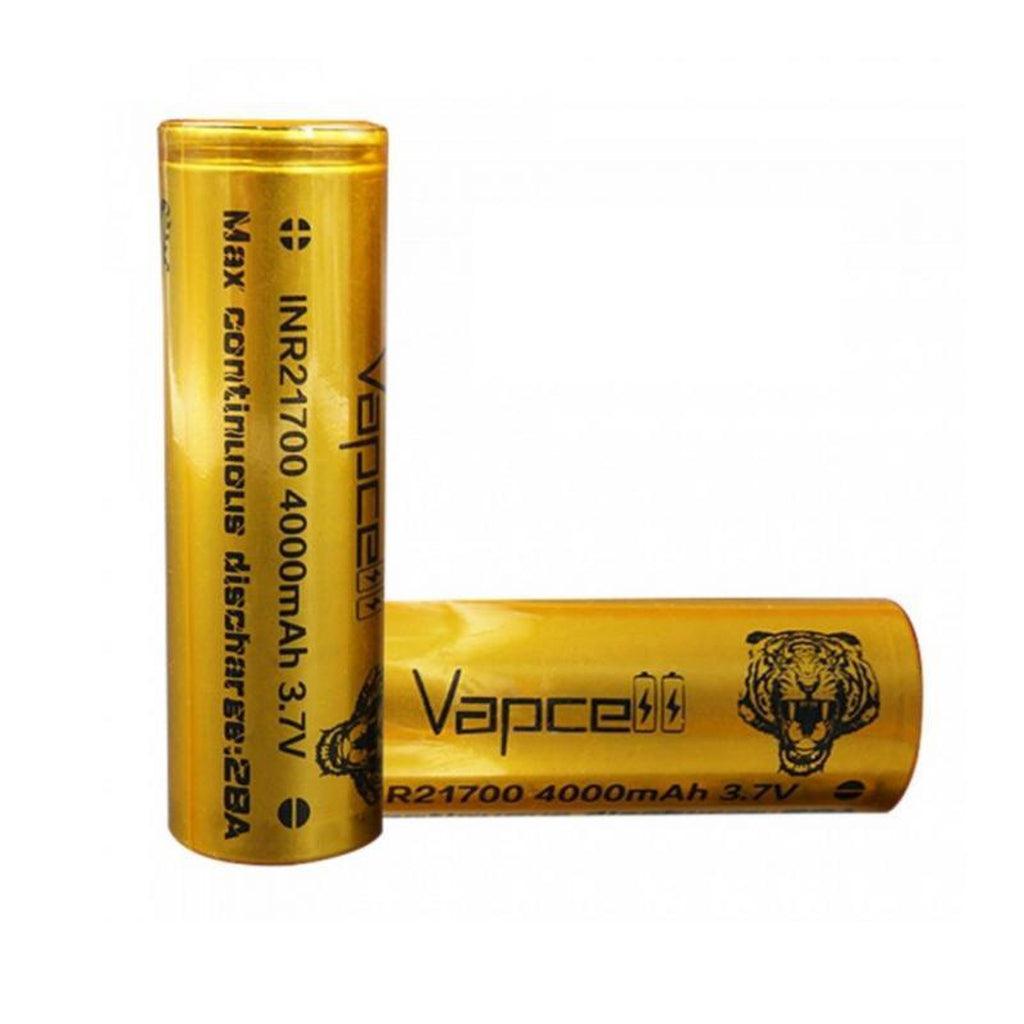 Vapcell 21700 2pk - Gold  or Purple - Free Case, [product_vandor]